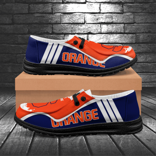 Tubopro Syracuse Orange Hey Dude Shoes For Men And Women - Image 6