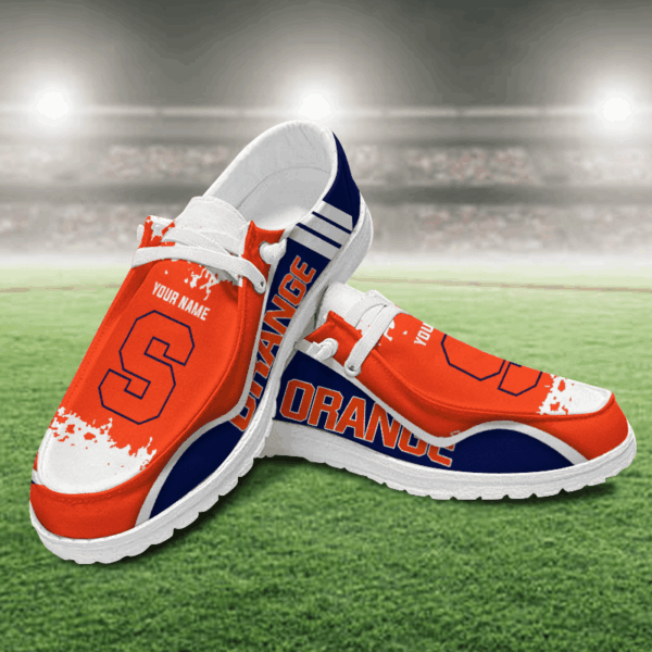 Tubopro Syracuse Orange Hey Dude Shoes For Men And Women