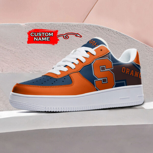 Tubopro Syracuse Orange NCAA Air Low-Top Sneakers Shoes For Men And Women - Image 2