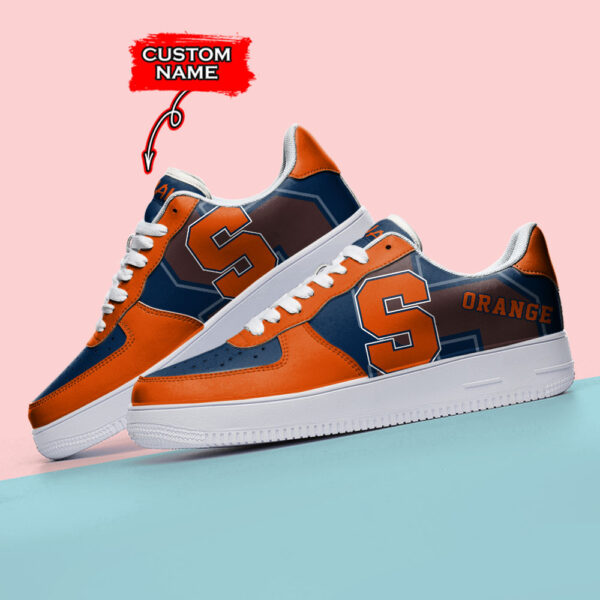 Tubopro Syracuse Orange NCAA Air Low-Top Sneakers Shoes For Men And Women - Image 3