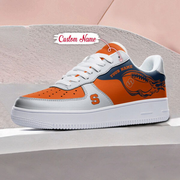 Tubopro Syracuse Orange NCAA Air Low-Top Sneakers Shoes For Men And Women - Image 3