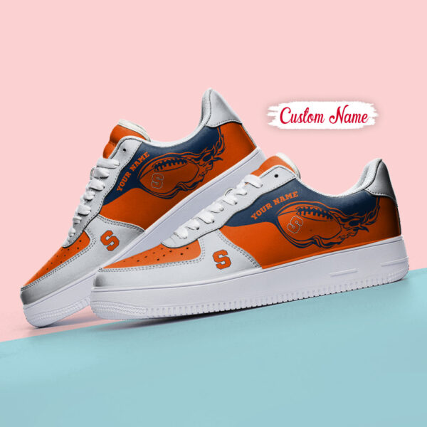 Tubopro Syracuse Orange NCAA Air Low-Top Sneakers Shoes For Men And Women - Image 4