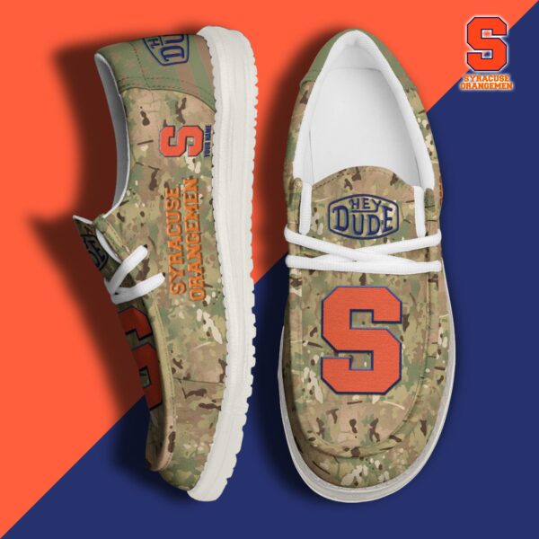 Tubopro Syracuse Orange Personalized Hey Dude Shoes For Men And Women