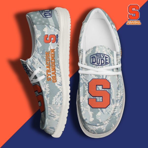 Tubopro Syracuse Orange Personalized Hey Dude Shoes For Men And Women