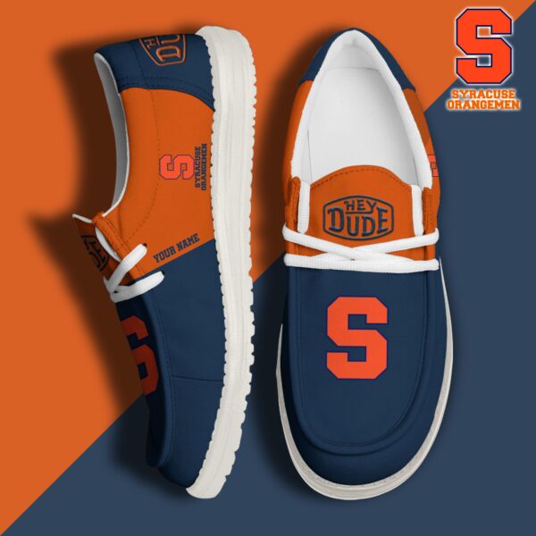 Tubopro Syracuse Orange Personalized Hey Dude Shoes For Men And Women