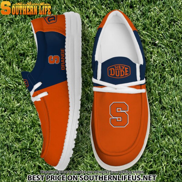 Tubopro Syracuse Orange Personalized Hey Dude Shoes For Men And Women