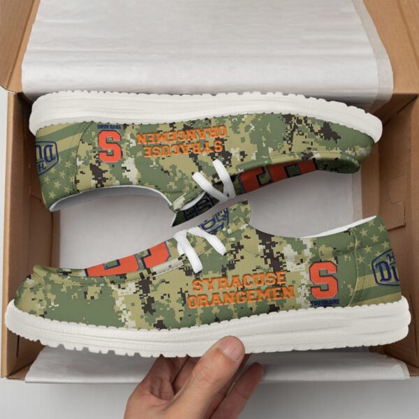 Tubopro Syracuse Orange Personalized Hey Dude Shoes For Men And Women - Image 2