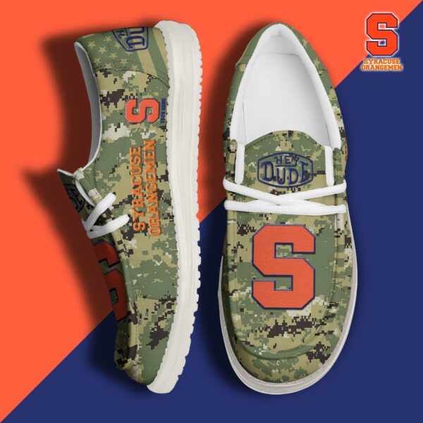Tubopro Syracuse Orange Personalized Hey Dude Shoes For Men And Women