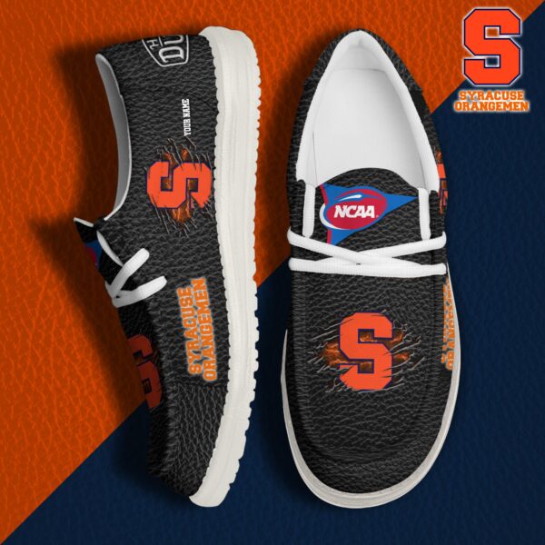 Tubopro Syracuse Orange Personalized Hey Dude Shoes For Men And Women