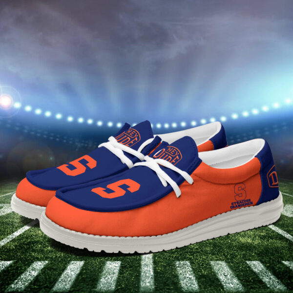 Tubopro Syracuse Orange Personalized Hey Dude Shoes For Men And Women - Image 3