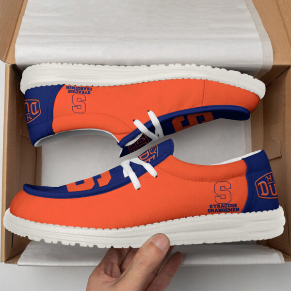Tubopro Syracuse Orange Personalized Hey Dude Shoes For Men And Women - Image 2