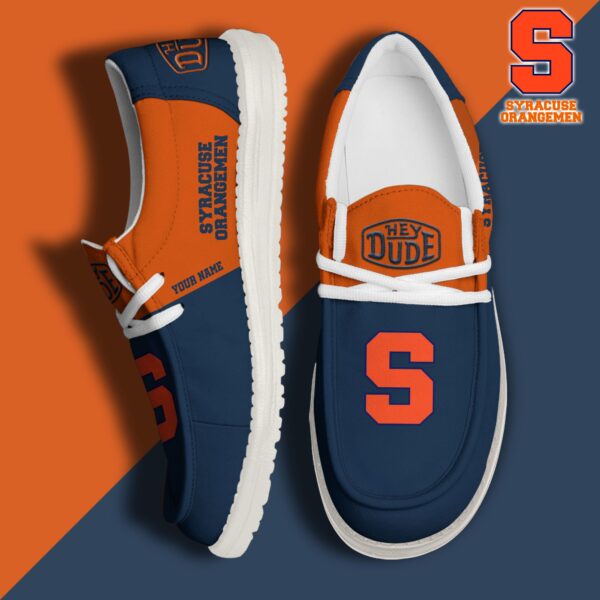 Tubopro Syracuse Orange Personalized Hey Dude Shoes For Men And Women