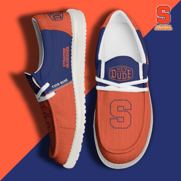 Tubopro Syracuse Orange Personalized Hey Dude Shoes For Men And Women