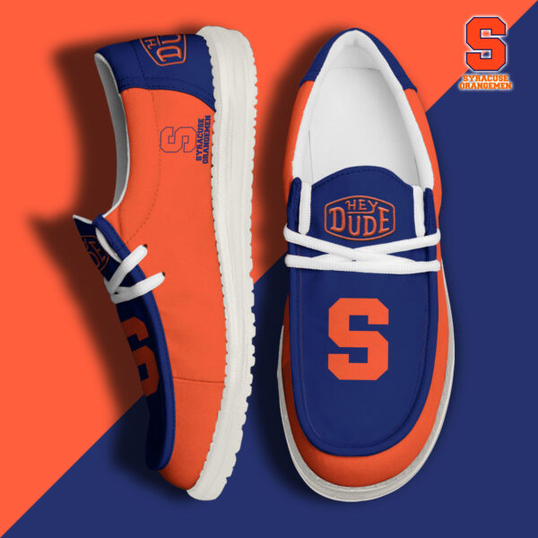 Tubopro Syracuse Orange Personalized Hey Dude Shoes For Men And Women