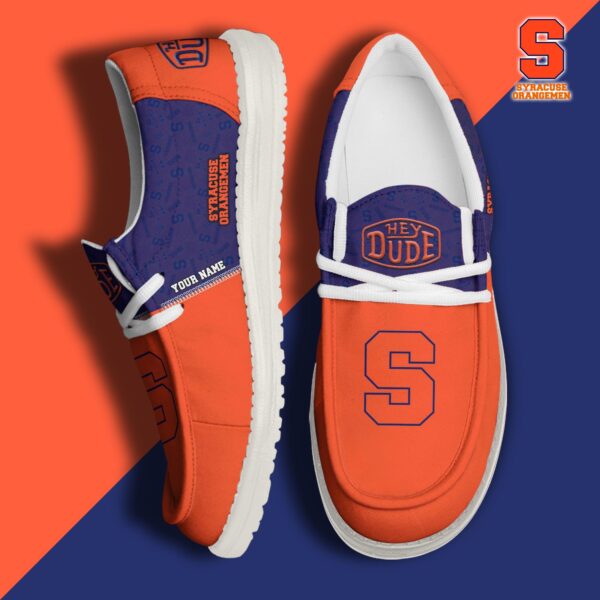 Tubopro Syracuse Orange Personalized Hey Dude Shoes For Men And Women