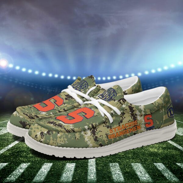 Tubopro Syracuse Orange Personalized Hey Dude Shoes For Men And Women - Image 3