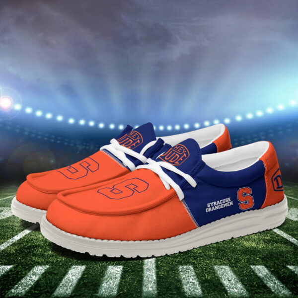 Tubopro Syracuse Orange Personalized Hey Dude Shoes For Men And Women - Image 4