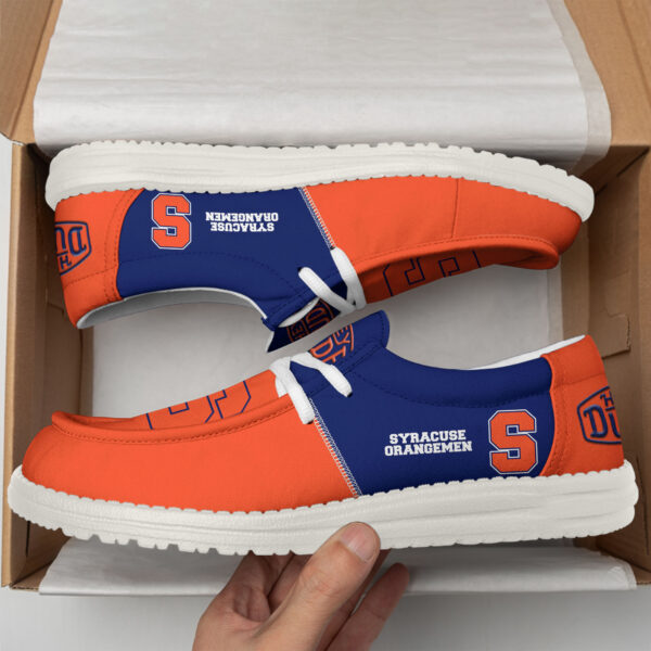 Tubopro Syracuse Orange Personalized Hey Dude Shoes For Men And Women - Image 3