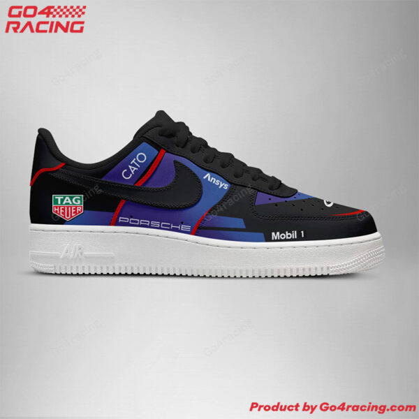 Tubopro Tag Heuer Porsche Air Low-Top Sneakers Shoes For Men And Women - Image 3