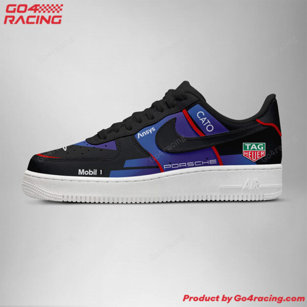 Tubopro Tag Heuer Porsche Air Low-Top Sneakers Shoes For Men And Women - Image 2