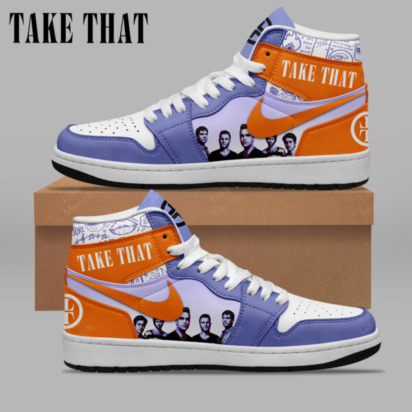 Tubopro Take That AJ1 High Sneakers Shoes For Men And Women