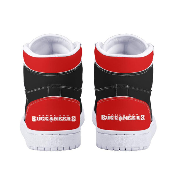 Tubopro Tampa Bay Buccaneers AJ1 High Sneakers Shoes For Men And Women - Image 4