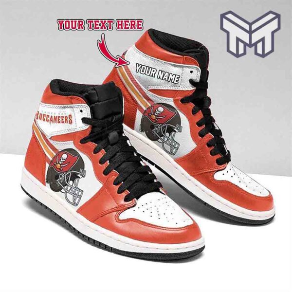 Tubopro Tampa Bay Buccaneers AJ1 High Sneakers Shoes For Men And Women
