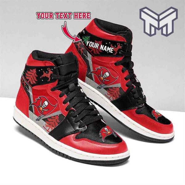Tubopro Tampa Bay Buccaneers AJ1 High Sneakers Shoes For Men And Women