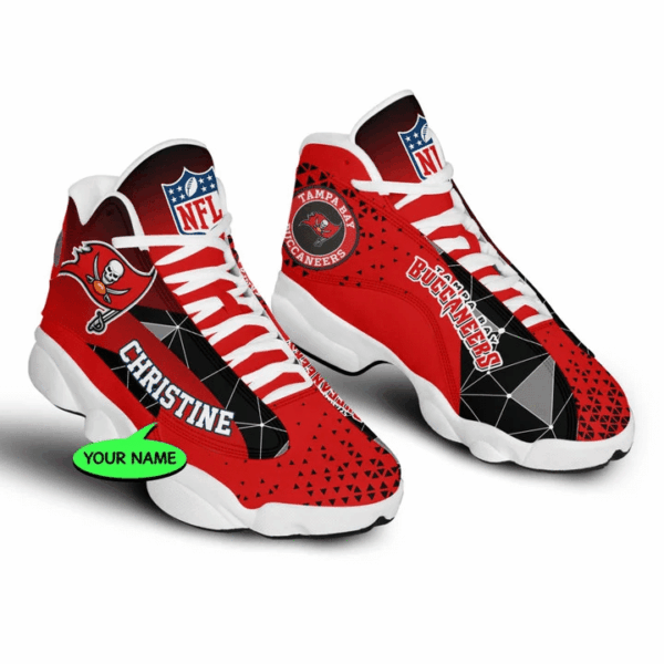 Tubopro Tampa Bay Buccaneers AJ13 Sneakers Shoes For Men And Women - Image 2