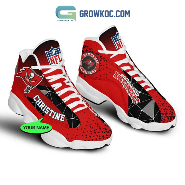 Tubopro Tampa Bay Buccaneers AJ13 Sneakers Shoes For Men And Women - Image 2