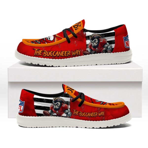 Tubopro Tampa Bay Buccaneers Personalized Hey Dude Shoes For Men And Women - Image 5