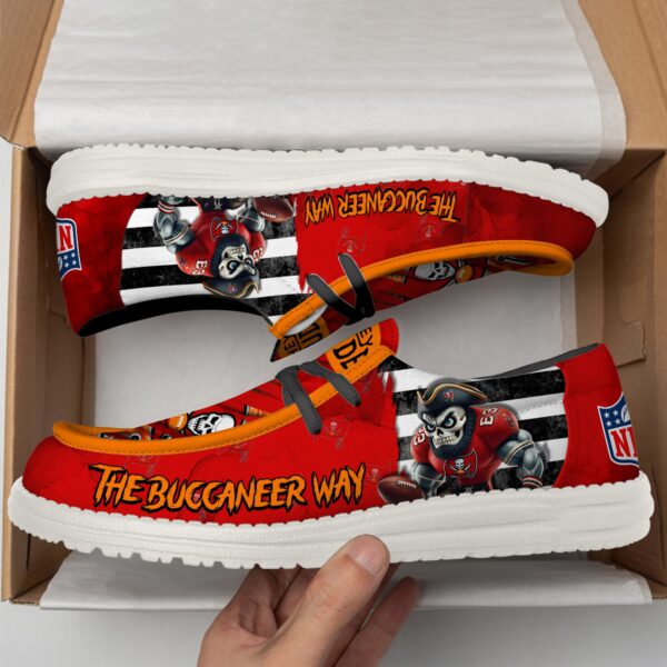 Tubopro Tampa Bay Buccaneers Personalized Hey Dude Shoes For Men And Women - Image 2