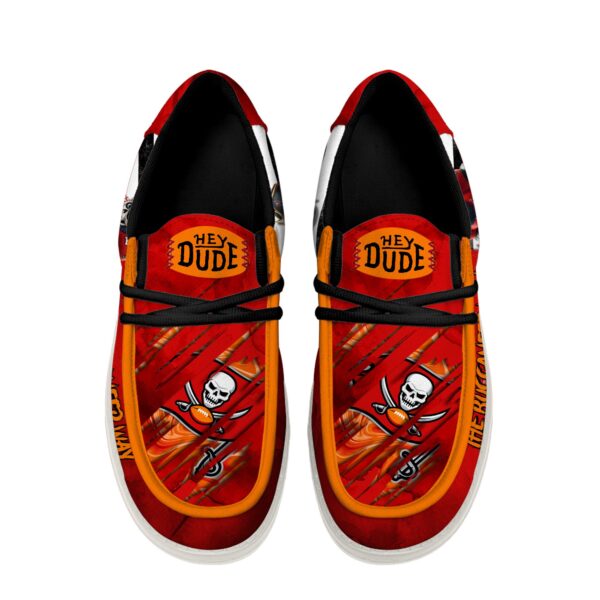 Tubopro Tampa Bay Buccaneers Personalized Hey Dude Shoes For Men And Women - Image 3
