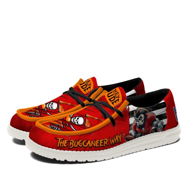 Tubopro Tampa Bay Buccaneers Personalized Hey Dude Shoes For Men And Women - Image 6