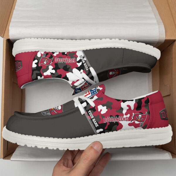 Tubopro Tampa Bay Buccaneers Hey Dude Shoes For Men And Women - Image 3
