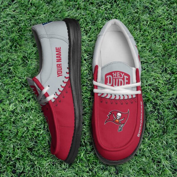 Tubopro Tampa Bay Buccaneers Hey Dude Shoes For Men And Women - Image 2