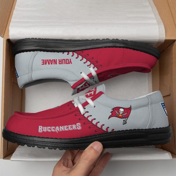 Tubopro Tampa Bay Buccaneers Hey Dude Shoes For Men And Women - Image 4