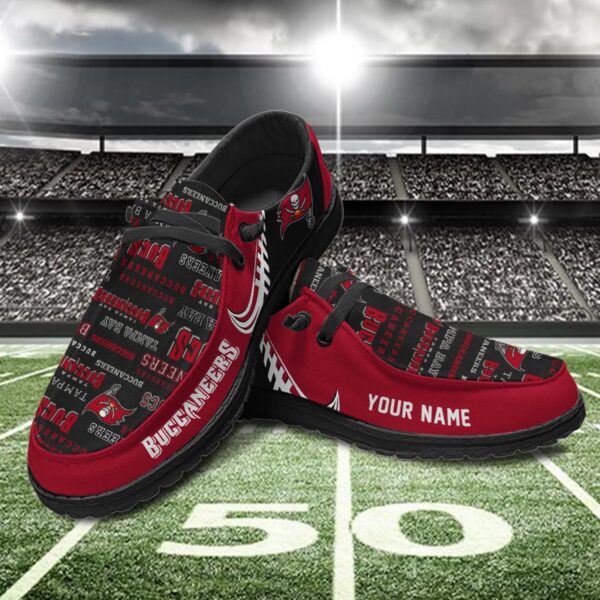 Tubopro Tampa Bay Buccaneers Hey Dude Shoes For Men And Women - Image 2