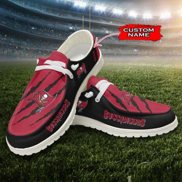Tubopro Tampa Bay Buccaneers Hey Dude Shoes For Men And Women - Image 2