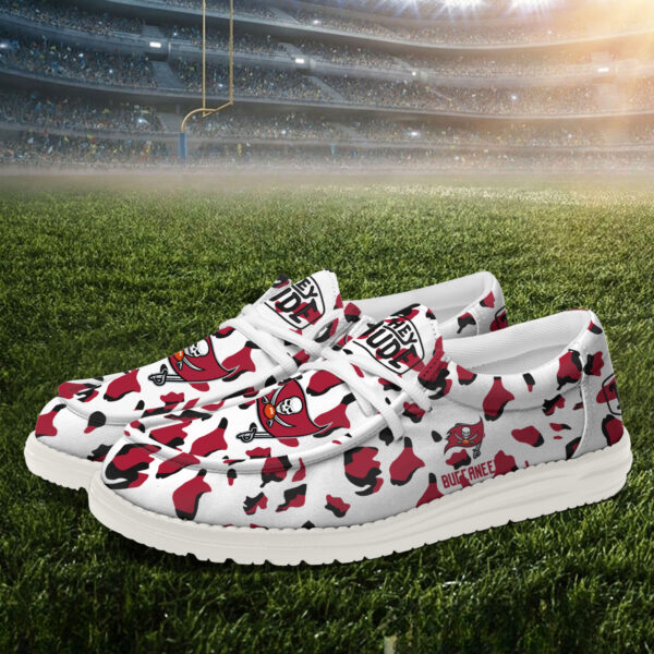 Tubopro Tampa Bay Buccaneers Hey Dude Shoes For Men And Women Ver2 - Image 3