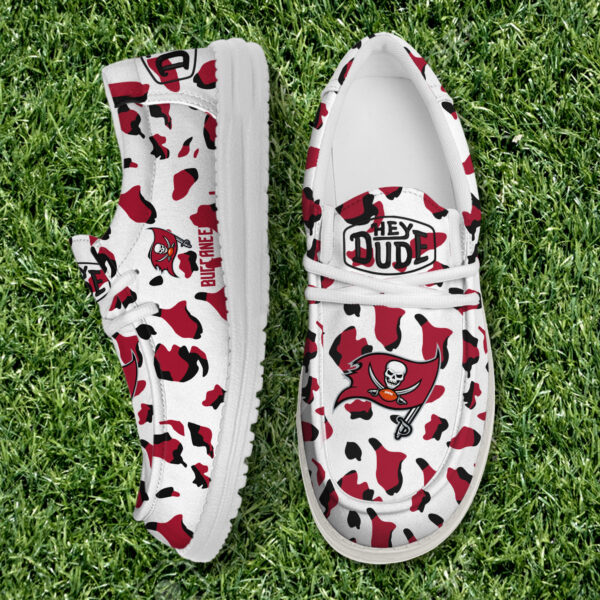 Tubopro Tampa Bay Buccaneers Hey Dude Shoes For Men And Women Ver2 - Image 2