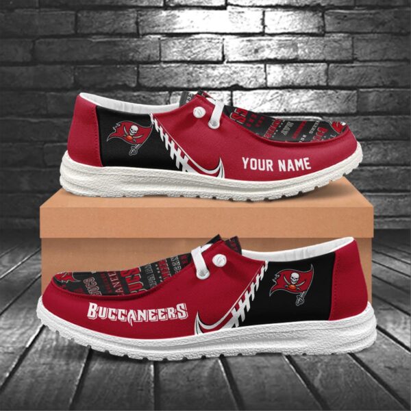 Tubopro Tampa Bay Buccaneers Hey Dude Shoes For Men And Women - Image 5