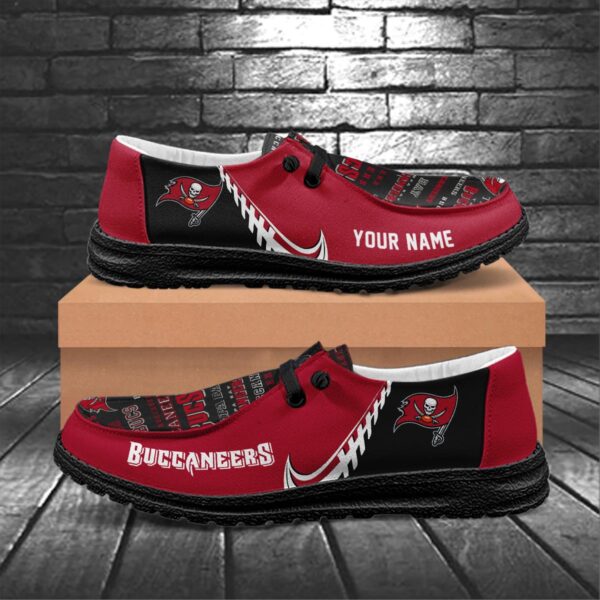 Tubopro Tampa Bay Buccaneers Hey Dude Shoes For Men And Women - Image 6