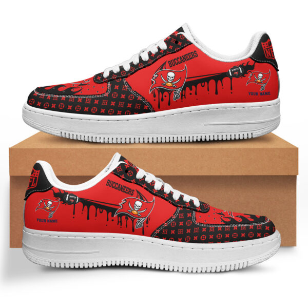 Tubopro Tampa Bay Buccaneers NFL Air Low-Top Sneakers Shoes For Men And Women
