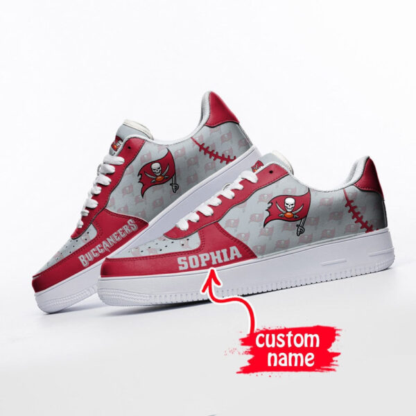Tubopro Tampa Bay Buccaneers NFL Air Low-Top Sneakers Shoes For Men And Women - Image 3