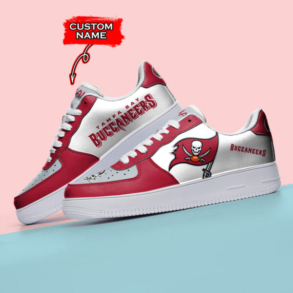 Tubopro Tampa Bay Buccaneers NFL Air Low-Top Sneakers Shoes For Men And Women - Image 3