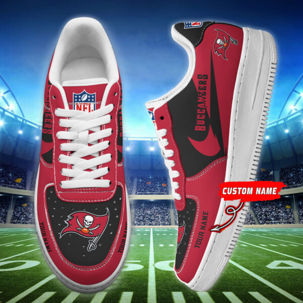 Tubopro Tampa Bay Buccaneers NFL Air Low-Top Sneakers Shoes For Men And Women