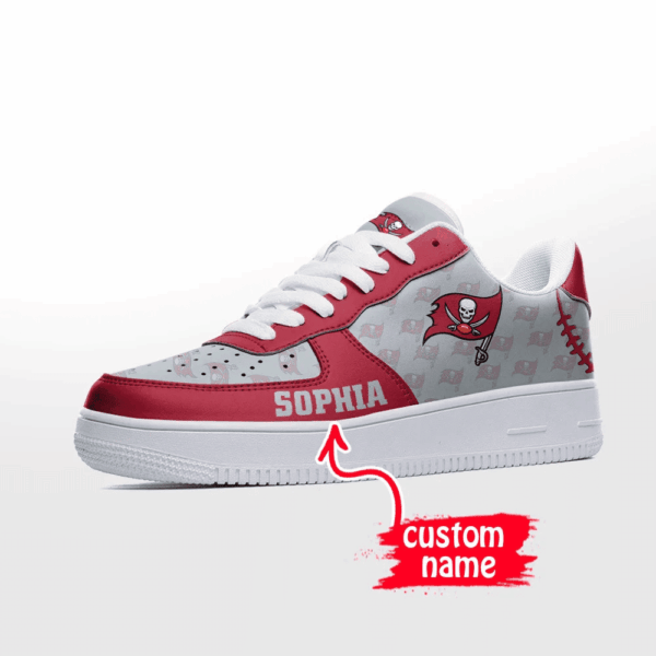 Tubopro Tampa Bay Buccaneers NFL Air Low-Top Sneakers Shoes For Men And Women - Image 2