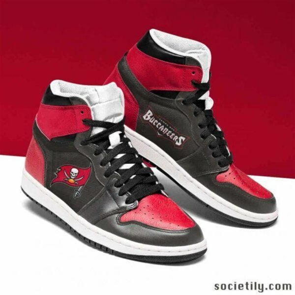 Tubopro Tampa Bay Buccaneers NFL AJ1 High Sneakers Shoes For Men And Women