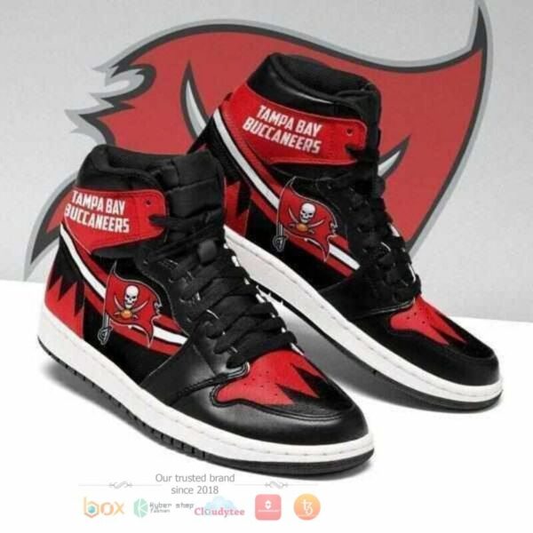 Tubopro Tampa Bay Buccaneers NFL AJ1 High Sneakers Shoes For Men And Women
